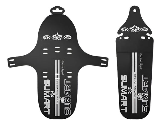 Guardabarros Bicicleta Delantero Y Trasero Sumart - Negro