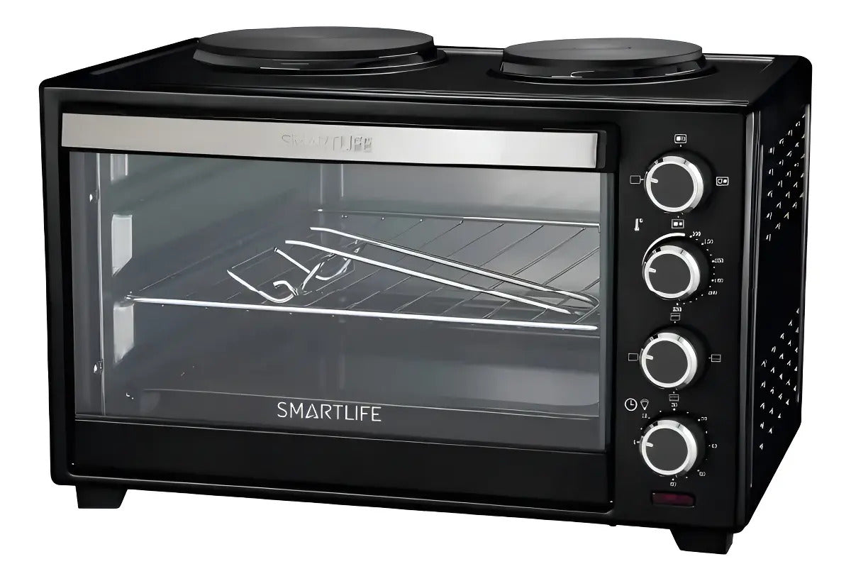 Horno Eléctrico Smartlife C/anafes 48 Lt 1600w Eo48bp Negro