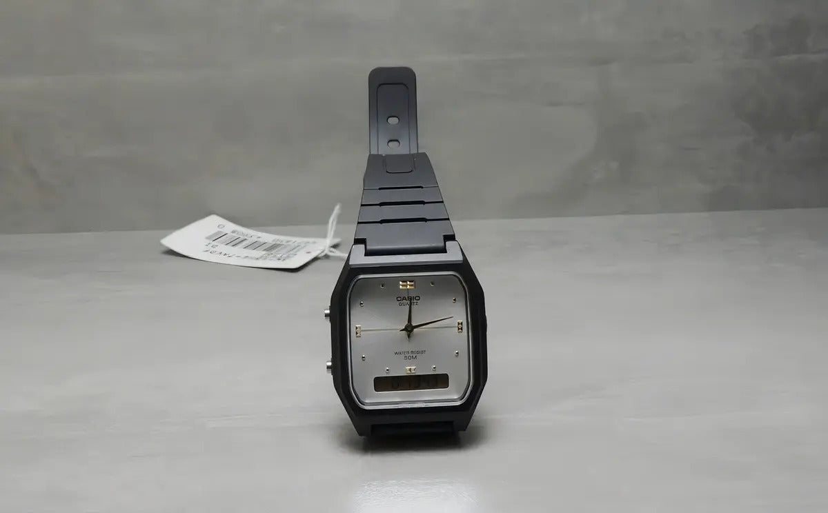 Reloj Casio Hora Crono/alarma Aw-48he-7a - Negro