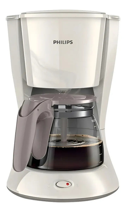 Cafetera De Filtro Philips Jarra Cristal Hd7461 - Silk Beige