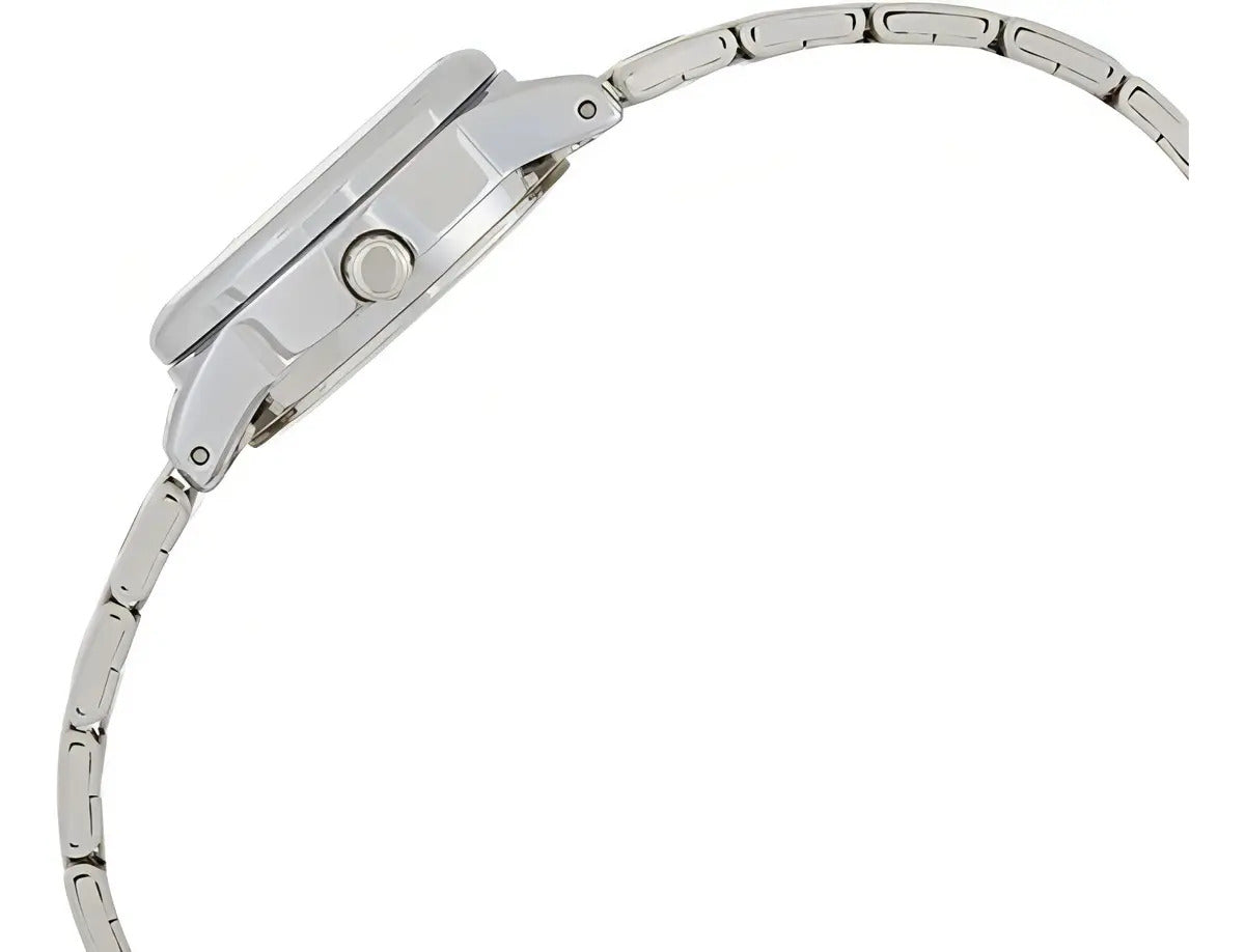 Reloj Casio Metal Dama 31mm Ltp-v002d-2b3udf - Plateado Azul