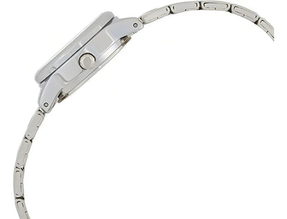 Reloj Casio Metal Dama 31mm Ltp-v002d-2b3udf - Plateado Azul