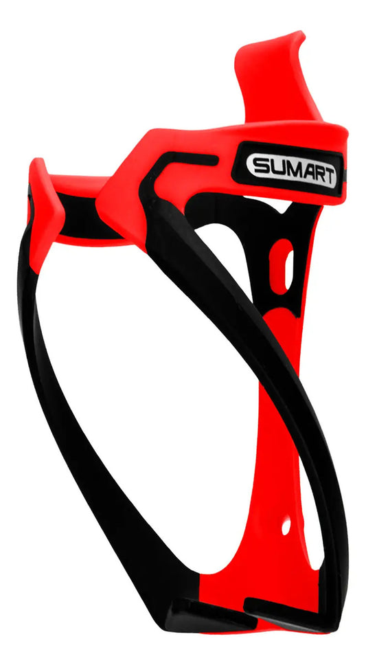 Porta Caramañola Bicicleta Policarbonato 29g Sumart Rojo