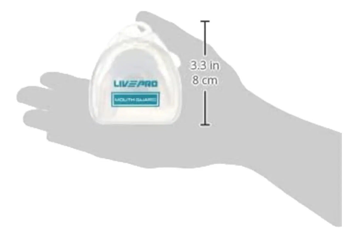 Protector Bucal Simple Boxeo Mma Ufc Livepro - Turquesa