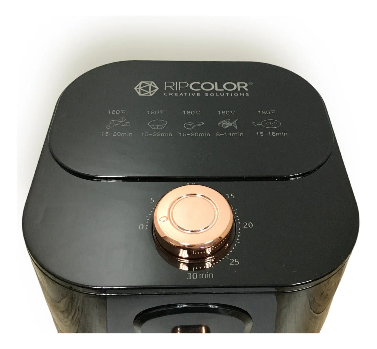 Freidora De Aire Ripcolor 5 L, 1000w - Negro