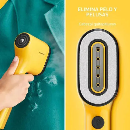 Plancha De Vapor Vertical Rowenta Pure Pop - Amarillo