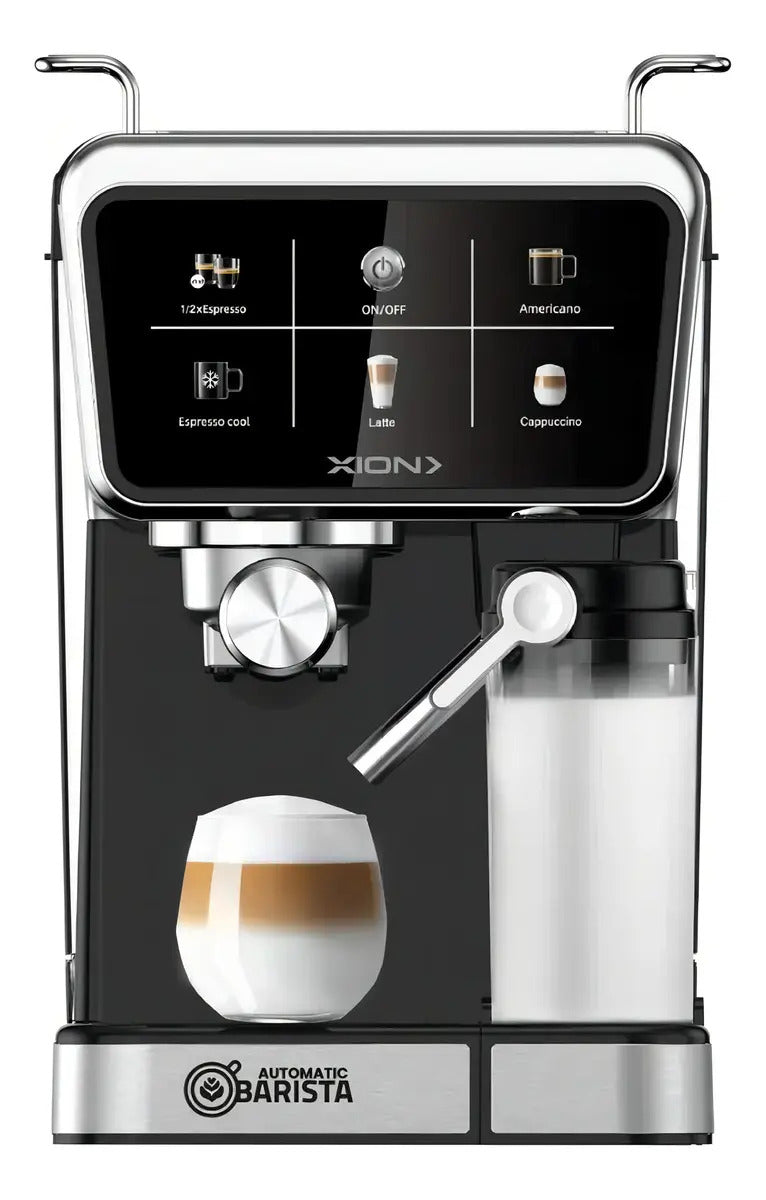 Cafetera Espresso Xion Cream Touch Leche Auto Xi-cm401 Negro