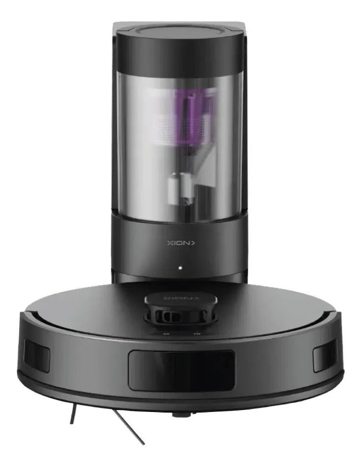 Aspiradora Robot Laser Xion Con Recolector Xi-vcrobot360 Qof Negro