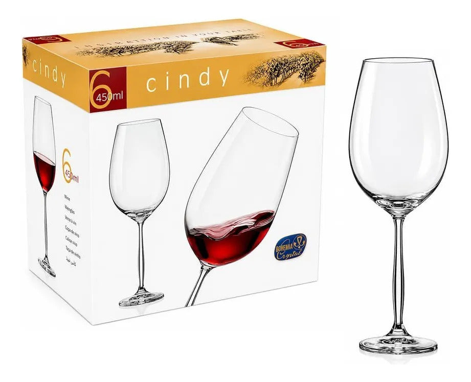 Set Copas Cindy 350 Ml X6 Bohemia