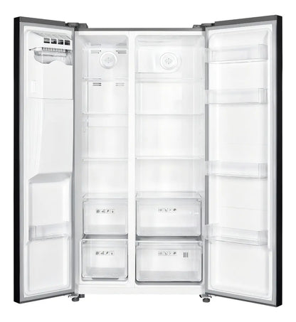 Heladera Smartlife Side By Side 690 Lt Inv Sl-sbs690sdi Qofe Inox