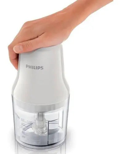 Picadora Philips 450w 0,7 Litros Hr1393/00 - Blanco