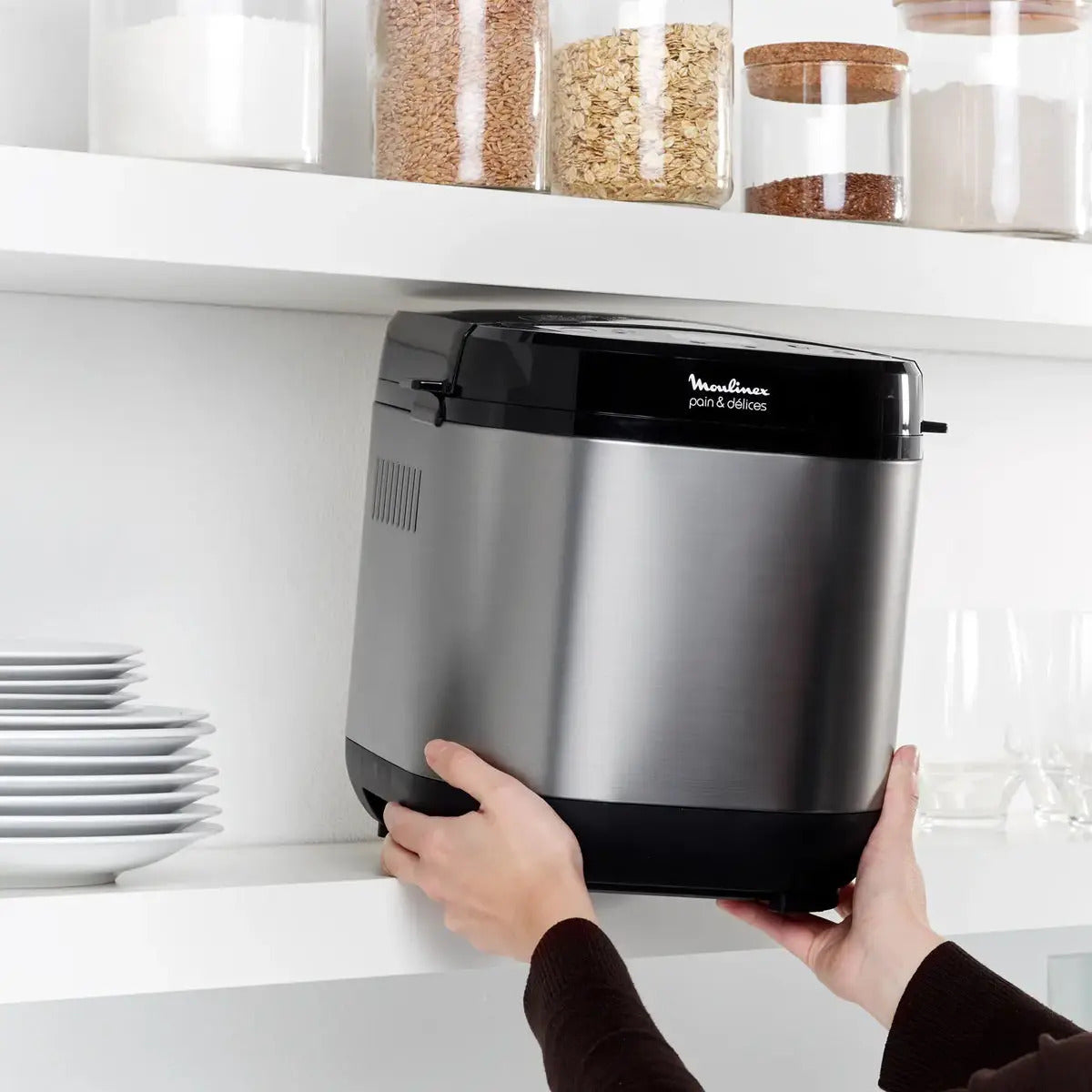 Panetera Moulinex Horno Para Pan - Gris