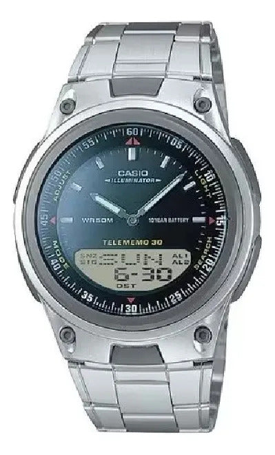 Reloj Casio 34mm A158wem-3df - Negro