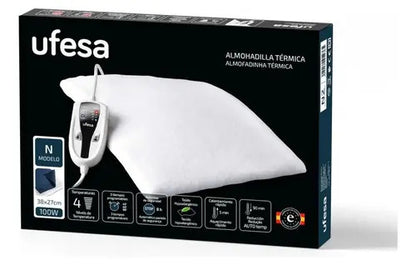 Almohadilla Eléctrica Ufesa Flexi Heat N 38x27cm - Blanco