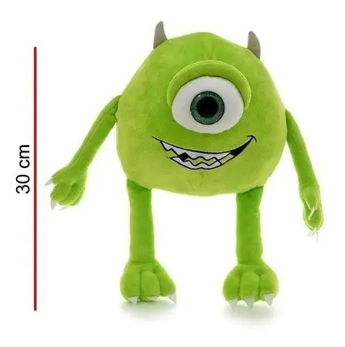 Peluche Mike Wazowski Monsters Inc 30cm - Verde Lima