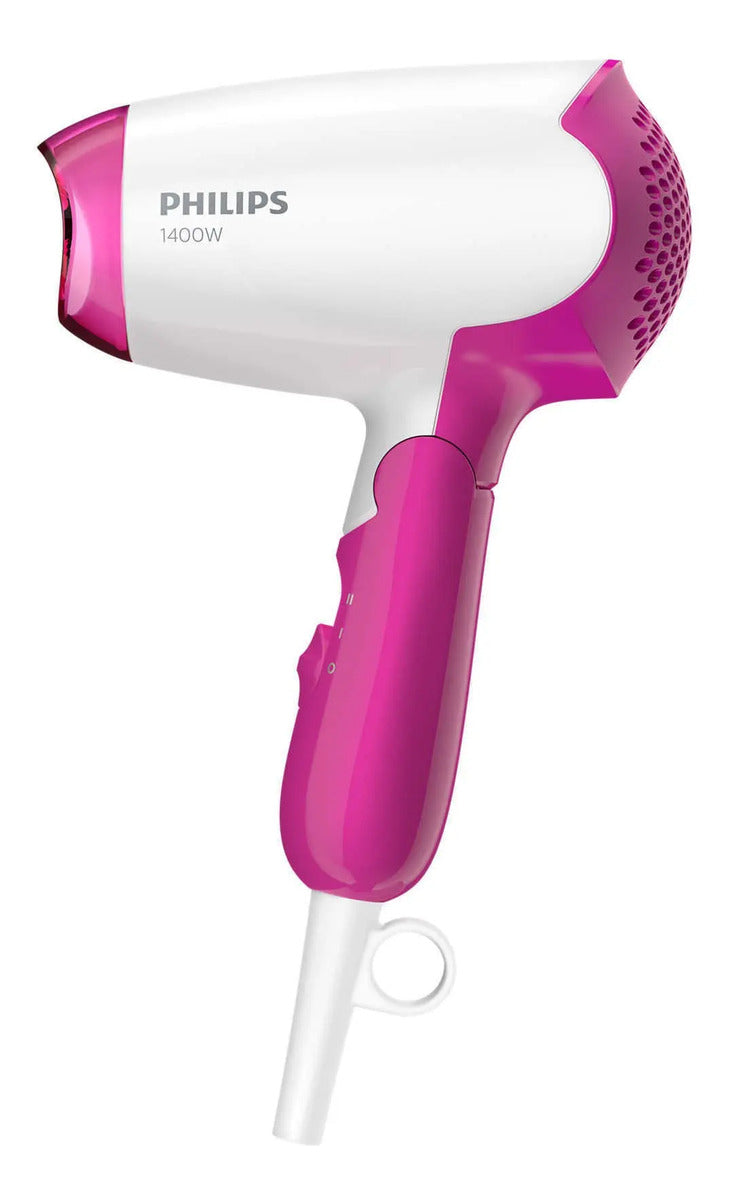 Secador De Pelo Philips Essential 1400w Bhd003 - Blanco/rosa