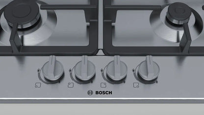 Anafe A Gas Bosch 60cm Inox Pgh6b5b90 - Acero