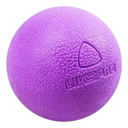 Pelota De Masaje Livepro Liberación Y Recuperación Violeta