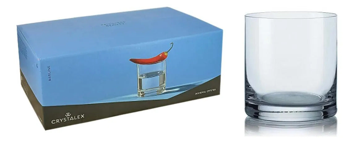 Set Vasos Barline Rock 280 Ml X6 Bohemia