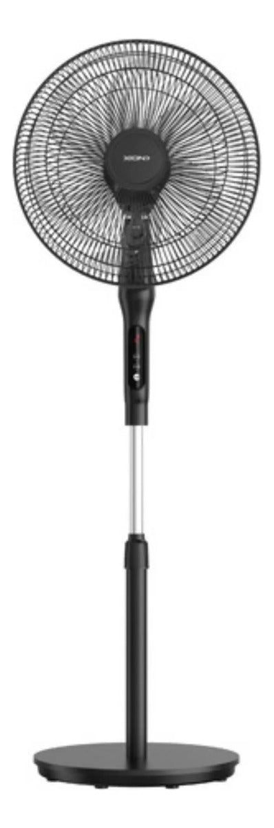 Ventilador De Pie Xion 40cm Luxe Design Xi-v155 - 40 Cm 50 Hz/60 Hz Negro Plateado Plástico 6