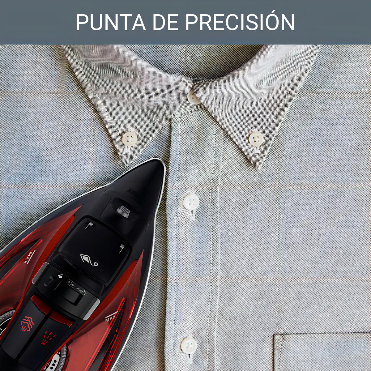 Plancha Rowenta Promaster Excel 2800w - Rojo