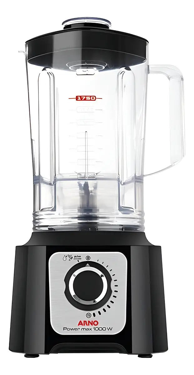 Licuadora Arno Power Max 1000w 3,1 Lt Ln5548b2 - Negro