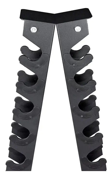 Soporte Para Mancuernas En V Rhino - Negro