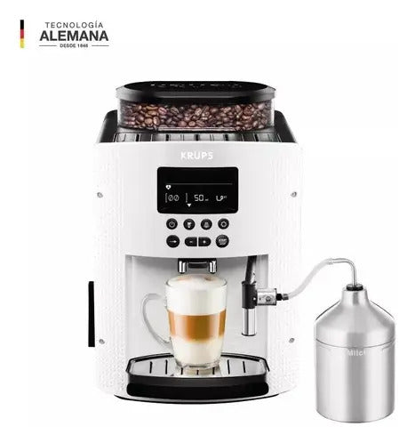 Cafetera Espresso Krups Automática + Lechero
