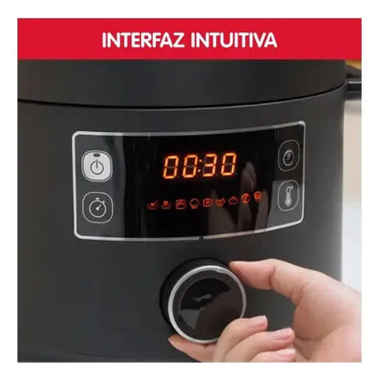 Olla Programable Multifunción Moulinex 5 L 10 Prog Negro