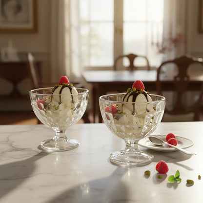 Set 6 Copas De Helado 10.5×9.5 Cms