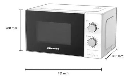 Microondas Daewoo Manual 700w 20lts