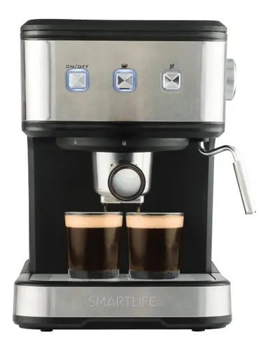Cafetera Espresso Smartlife 20 Bares Sl-ec8501 - Gris