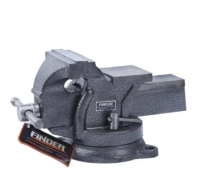 Morsa De Banco Finder Base Giratoria 4'' 100mm