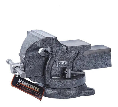 Morsa De Banco Finder Base Giratoria 4'' 100mm