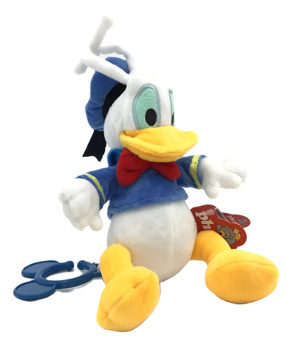 Peluche Donald Dormidera Musical Mickey Mouse - Blanco, Azul, Amarillo