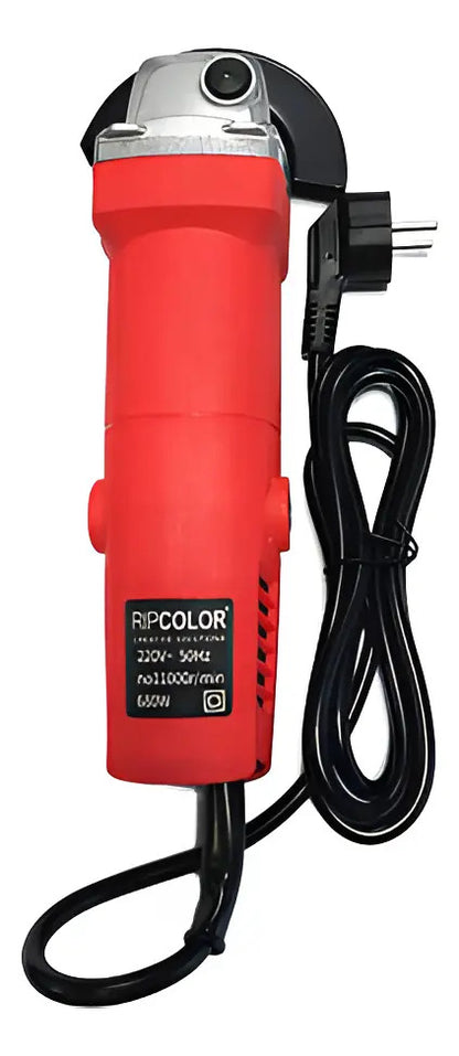 Amoladora Eléctrica 680w Color Rojo