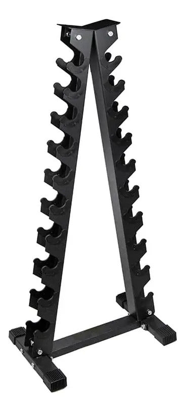 Soporte Para Mancuernas En V Rhino - Negro