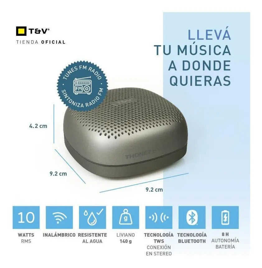 Parlante Inalámbrico Duett Tws Thonet & Vander