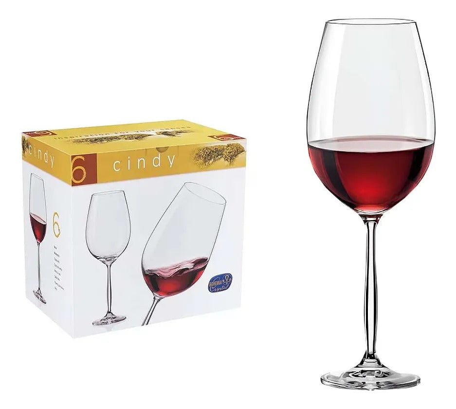 Set Copas Cindy 450 Ml X6 Bohemia