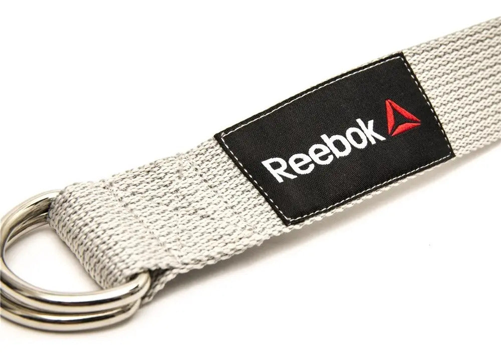 Correa Cinta Para Yoga Pilates Fisio Flex Reebok - Blanco