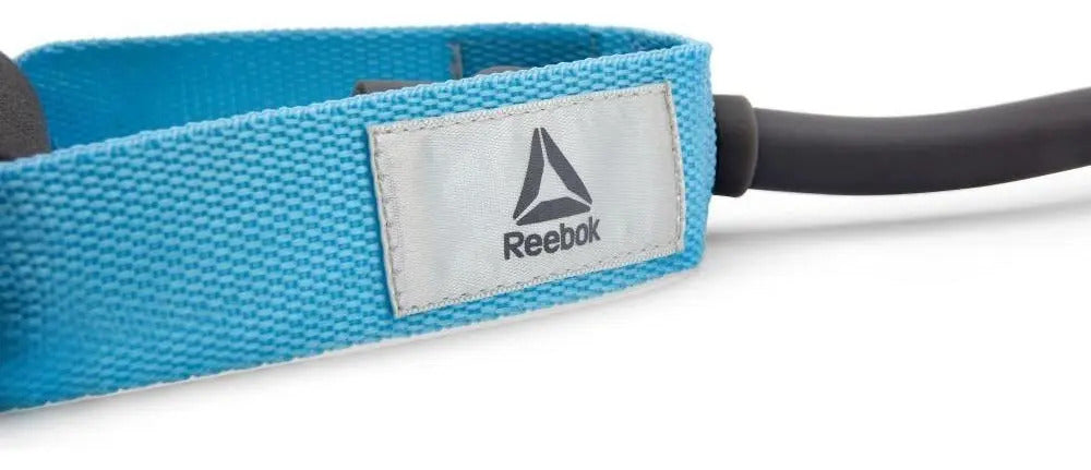 Banda Elástica Resistencia Alta Reebok - Gris/celeste