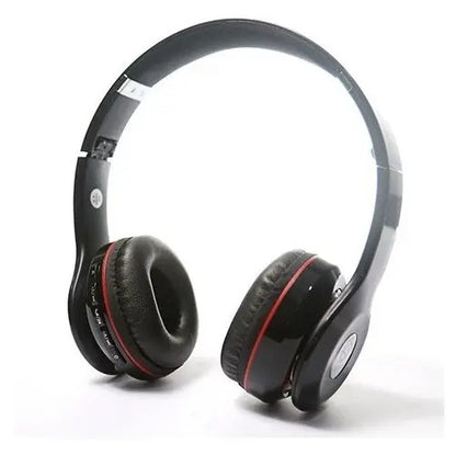 Auricular Bluetooth Con Lector Microsd Y Fm Rcolor Negro