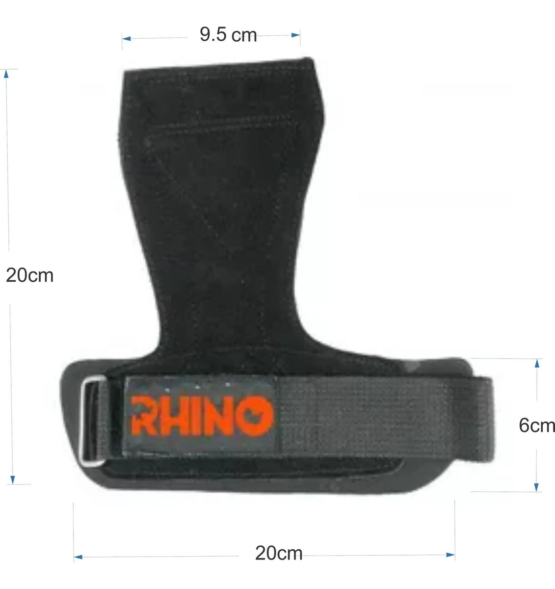 Calleras Muñequera Para Crossfit Dominadas Rhino - Único