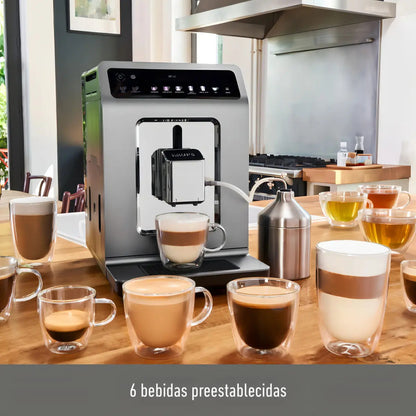 Cafetera Espresso Krups Evidence Ea894t10 - Titanio