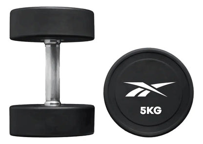 Mancuerna Redonda Cpu 5kg Reebok - Negro