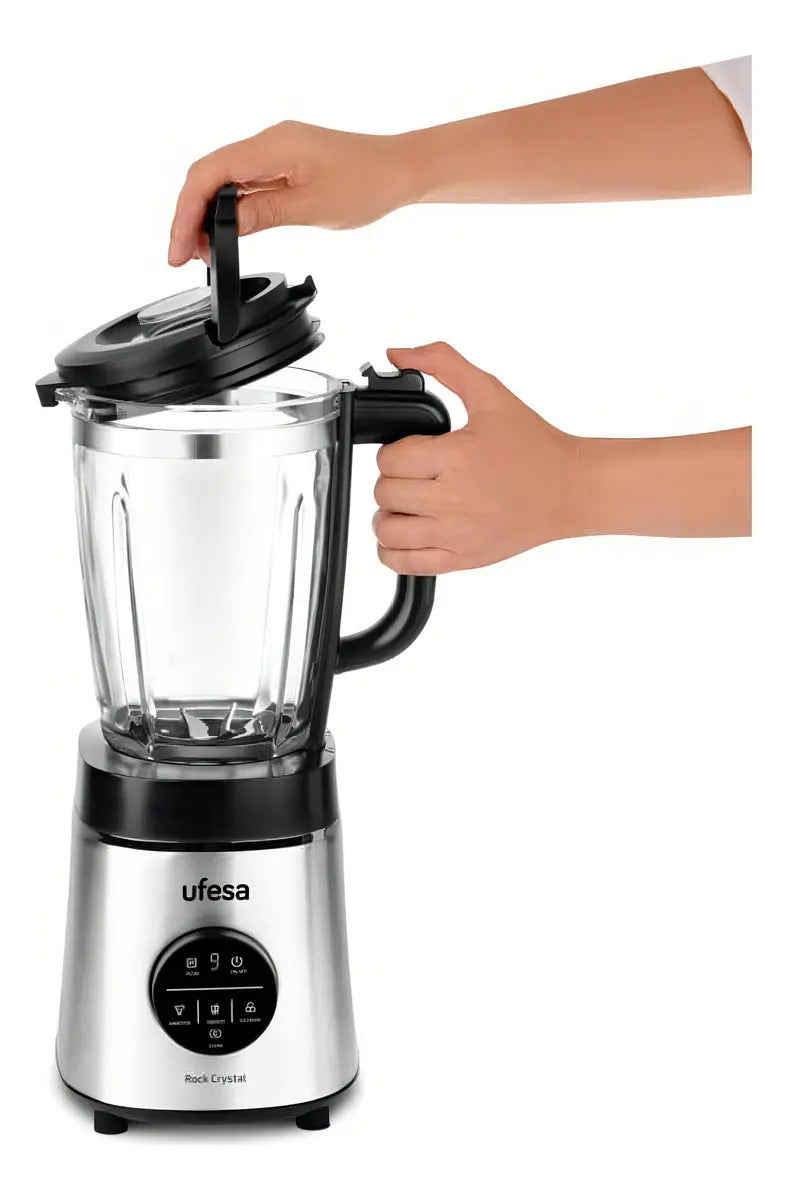 Licuadora Ufesa 1800w Rock Crystal - Gris