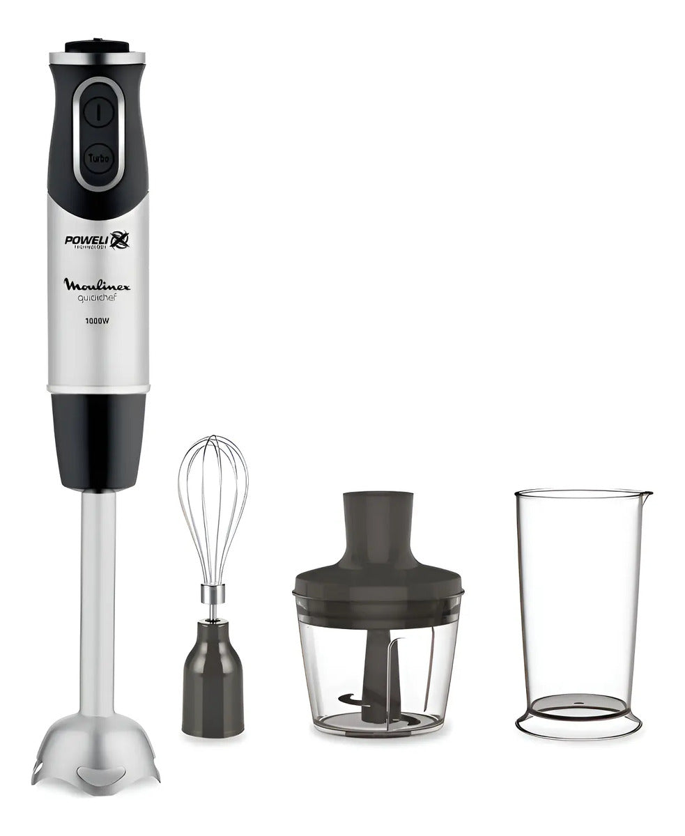 Mixer Moulinex Hbl Quickchef 3 En 1 1000w - Negro