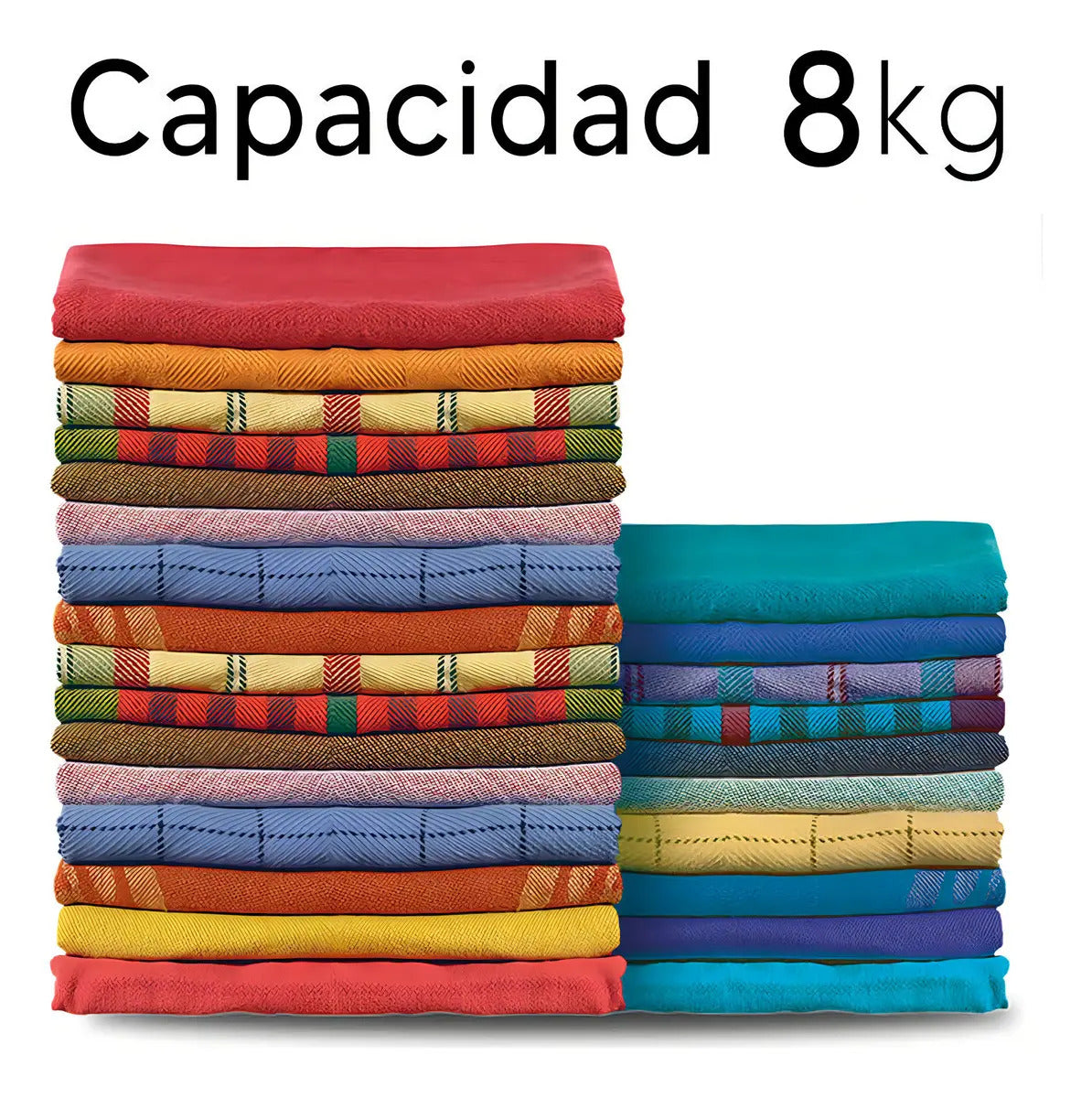 Lavarropas 8kg Carga Frontal Futura Fut-lf8k - Blanco