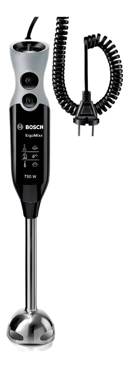 Mixer Batidora De Mano Bosch 750w Msm67170b - Negro/acero Inoxidable