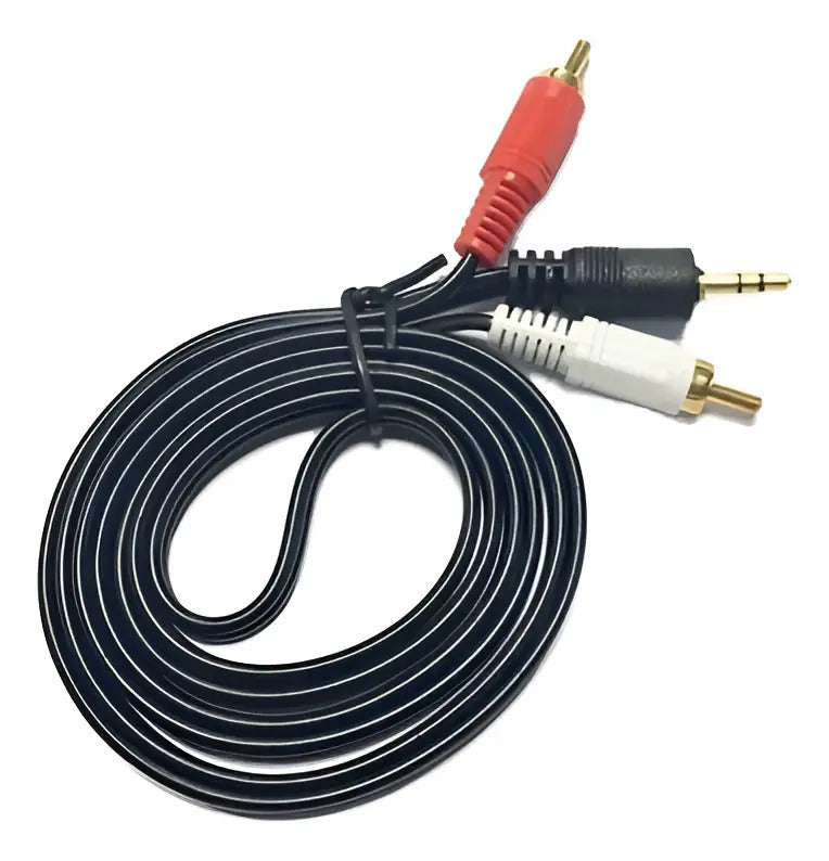 Cable Audio 3,5mm 2rca 1,5mts Ripcolor
